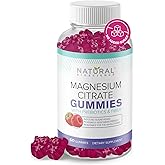 Sugar Free Magnesium Gummies - Calming Anti-Stress Gummies, Magnesium Supplement to Support Stress Relief, Sleep, Heart Healt