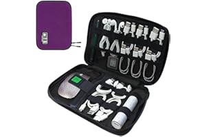 Luxtude Electronics Organizer, Cord Organizer Travel, Portable Tech Bag, Travel Cable Case, Travel Essentials for Cord Storage/Charger Storage/Cable Storage/Tech Storage/Electronic Accessories/USB/SD
