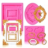 Sakolla Photo Frame Silicone Mold - 3 Pack Picture