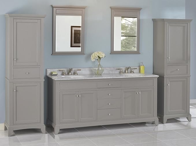 Fairmont & Main – diseños 1504-v7221d Smithfield 72 "doble cuenco