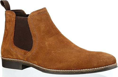 red tape suede chelsea boots