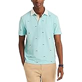 Nautica Mens Nautica Classic Fit Printed Polo