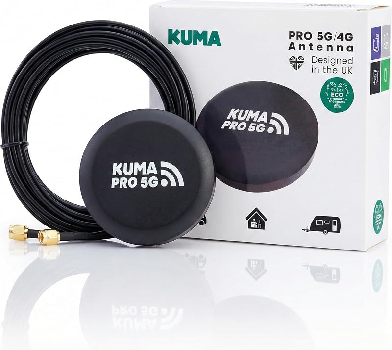 KUMA PRO 5G 4G WiFi Antenna Motorhome Caravan IoT High Gain Omnidirectional