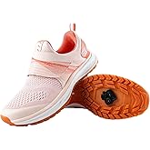 Spinning Shoes Women's Cycling Shoes - SPD Compatible Indoor/Outdoor Bike, Breathable & Comfortable Road Cycling Shoes with Pre-Installed Cleats