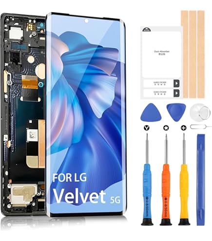 Amazon.com: for LG Velvet 5G Screen Replacement for LG Velvet 5G