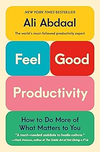 Feel-Good Productivity: How to Do More of What Matters to You book cover