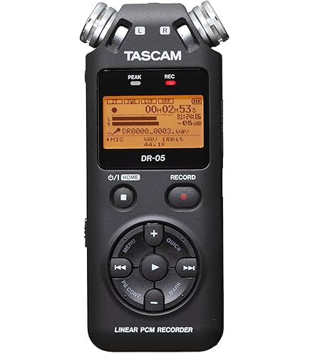 Amazon.com: TASCAM DR-05 Portable Digital Recorder : Musical