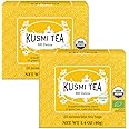 Kusmi Tea - Pack of 2 Boxes of Tea Bags - BB Detox - Iconic Detox Tea - 100% Organic - Blend of Green Tea, Mate & Grapefruit - Organic Flavored Yerba Mate - 2x20 Tea Bags