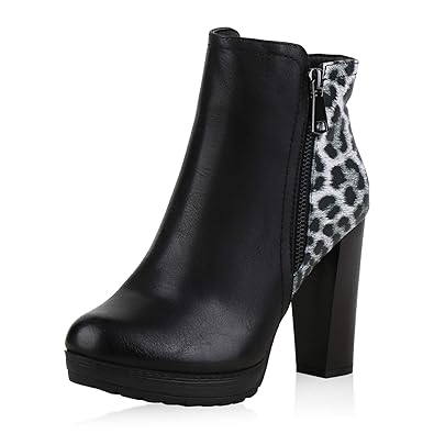 SCARPE VITA Damen Stiefeletten Plateau Boots
