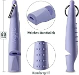 ACME Dog Whistle No. 211.5 Alpha Matte Black with Free Band view 2