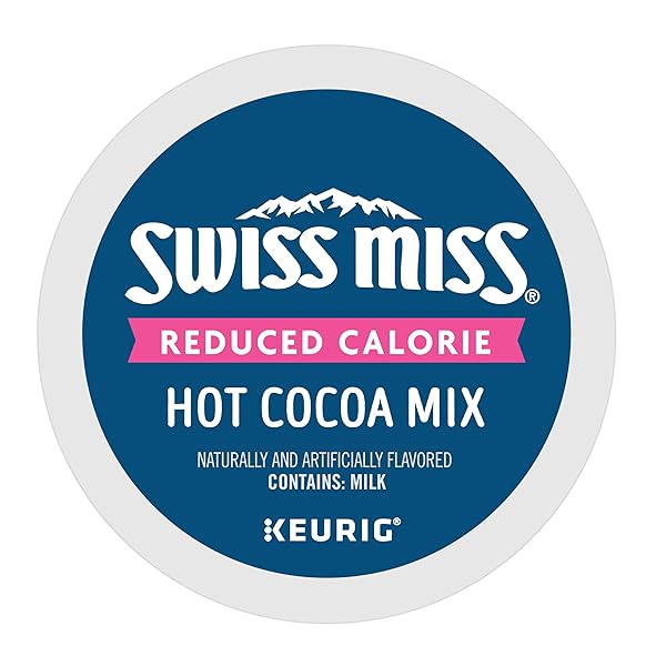 SWISS MISS HOT COCOA SINGLE-SERVE K-CUP, REDUCED CALORIE, BOX OF 22