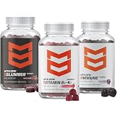 MTN OPS Slumber, Vitamin D3 + K2 &amp; Immune Gummies Bundle