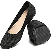 HEAWISH Comfortable Round Toe Flats Shoes Women, Slip On Ballet Flats for Women, Casual Women's Flats for Walking