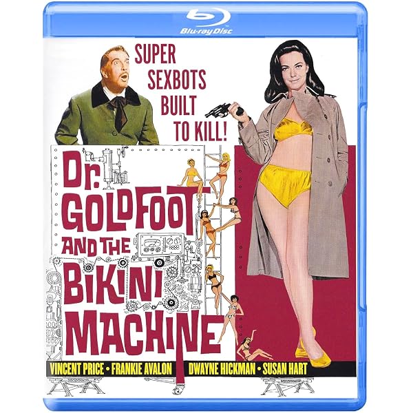Amazon.com: Doctor G y su Máquina de Bikinis BD 1965 Dr. Goldfoot
