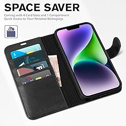 TUCCH Case for iPhone 14 Plus Wallet Case, [RFID
