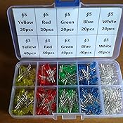 300 Diodi LED Multicolore 3mm E 5mm - Kit Illuminazione Per Fai Da Te, Circuiti E Decorazioni - Foto 5