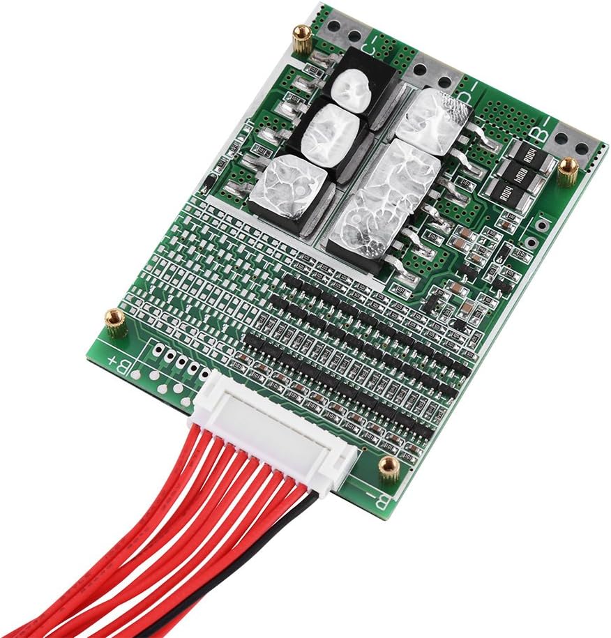 36V 35A 10S Li-ion Battery Board P CB Fit for Ternary Cobalt Cells with Balancing Power Inverters, Multicolored - Image 3