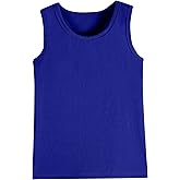 Hercugifts Girls/Kids/Boys Cotton Undershirts Tank Tops Soft Sleeveless Shirts