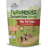 Manna Pro Farmhouse Favorites Mini Pig Treats, Peanut Butter, 3 lb | Hand-Mixed Baked Treats, Peanut Butter Flavor, Supports Training &amp; Bonding, For Mini &amp; Teacup Pigs