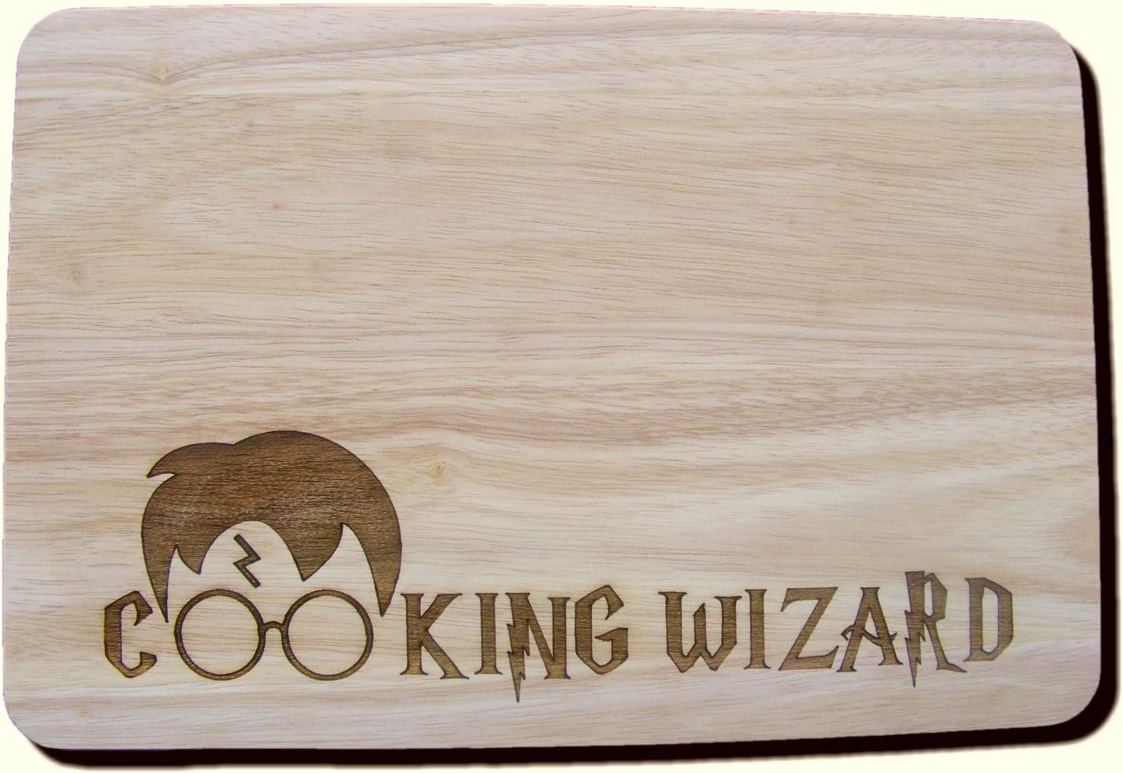 Harry Potter Inspired Gift Idea Chopping Cutting Cheese Board Place Mat Present (Premium Hardwood 30x20x1.5 cm)