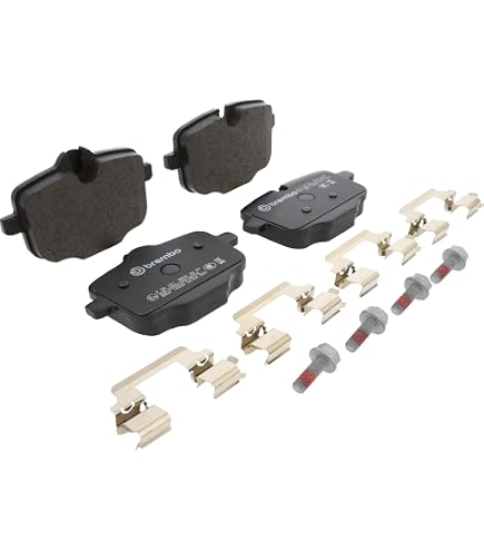 Amazon.com: Brembo P06099 Low-Met Front Disc Brake Pad Set BMW OE