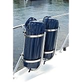 Taylor Made Products, Bow Rail Fender Rack, Stainless Steel, 2 Fenders
