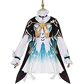 Helltaker Womens Cosplay Costume Full Suit Cute Clothes with Accessory for Halloween Party Outfit