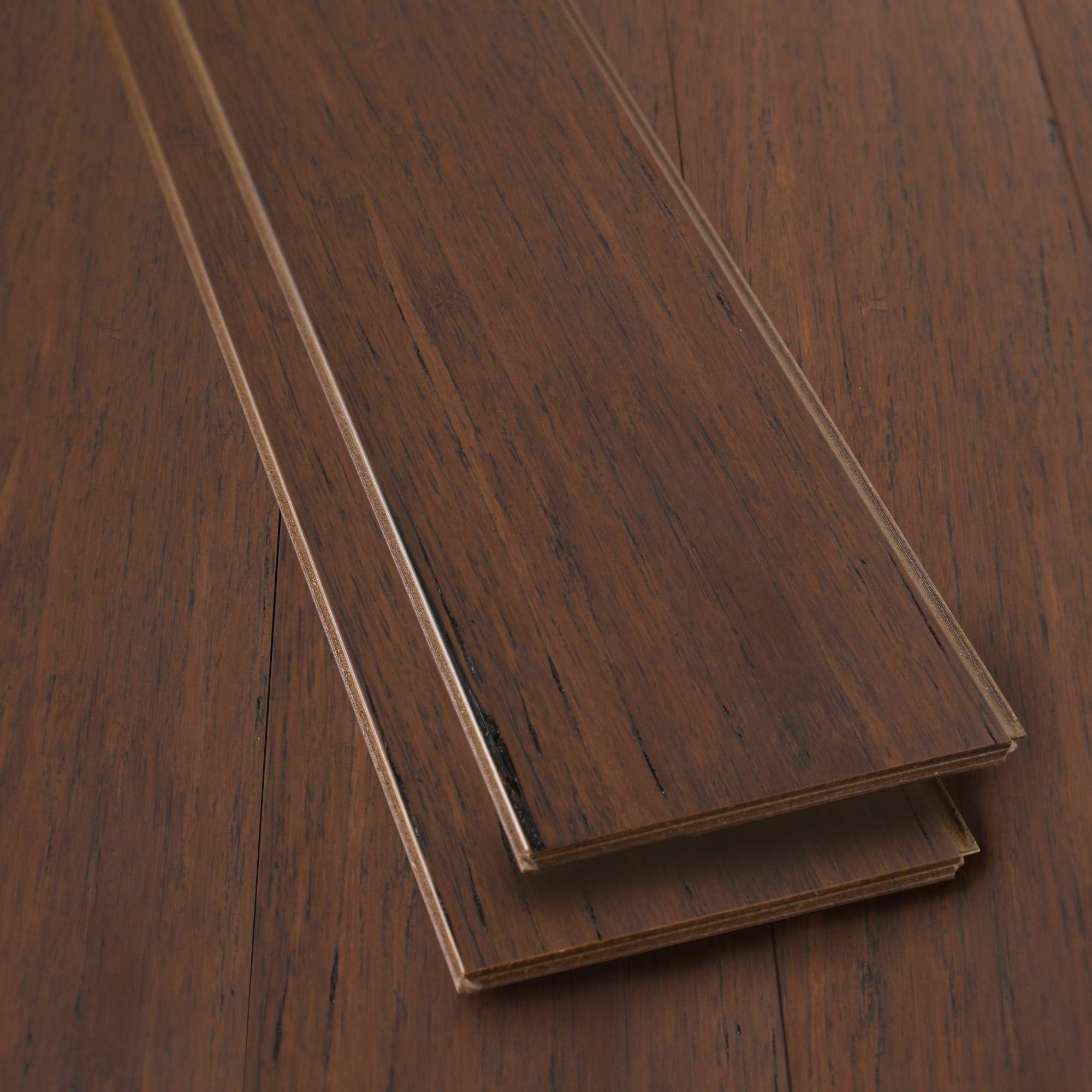 SELKIRK Engineered Bamboo Plank Flooring - Strand Woven Uniclic Locking System - Everly SK55592 (36-1/4“ x 5" x 7/16") 24.75 sq. ft/Box