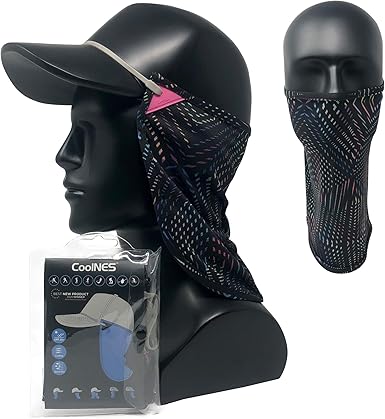bike helmet neck sun protection