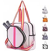 MANUEKLEAR Crossbody Sling PickleballBag Tote, Pickleball Bags for Women and Men, Pickleball Bags for Ladies