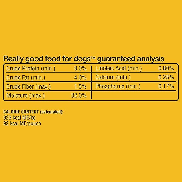 PEDIGREE CHICKEN WET DOG FOOD MORSEL IN SAUCE 3.5 OZ – 0023100119051