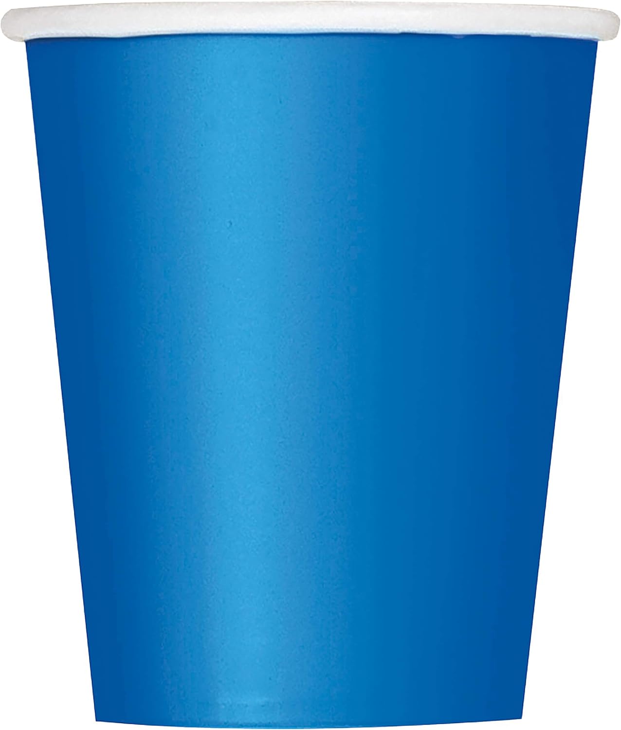Vibrant Royal Blue Solid Paper Cups (9oz) 14 Count - Vibrant, Eco-Friendly Disposable Drinkware for Parties and Events