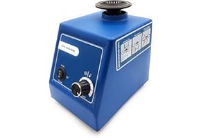 LABNIQUE 4 in 1 Vortex Mixer with Both Touch and Continuous Mode, Heavy Duty Vortex Shaker, Adjustable Speed, Four Adapters,110V