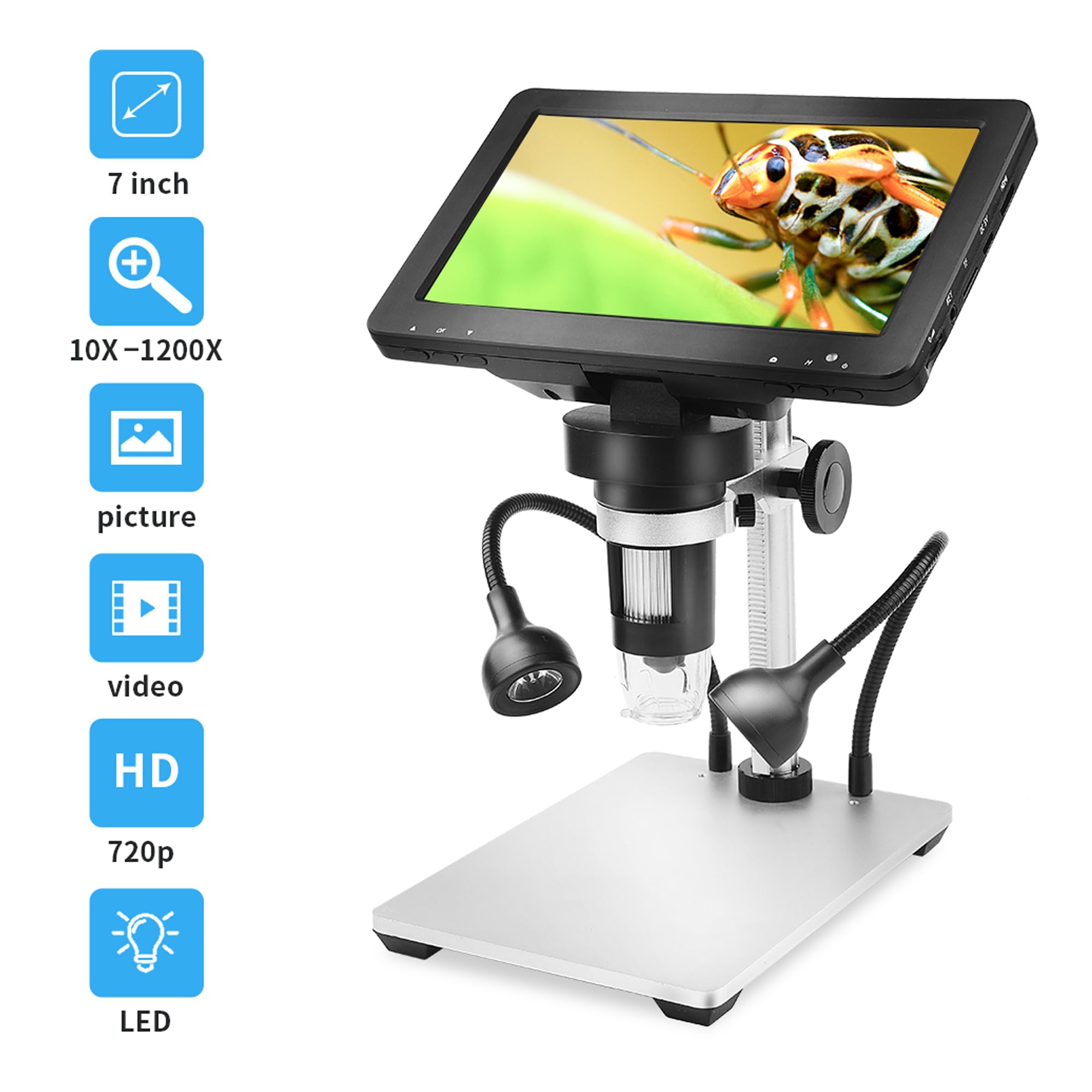7 inch Coin Microscope, DM9 7