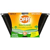 SC Johnson Off 3 Wick Citronella Bucket, 23 oz, Pack of 1