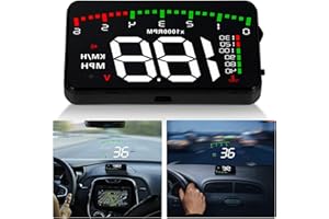P SEPEY HUD Display Head-Up Display Car-Styling Overspeed Warning Windshield Projector