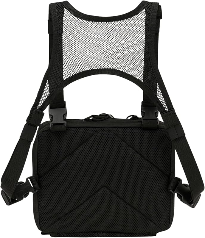US Cooper Chest Pack Operator Mochila Unisex Adulto, Negro, Talla única