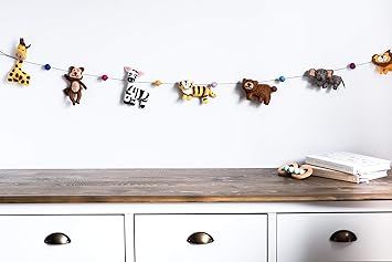 wild animal nursery decor