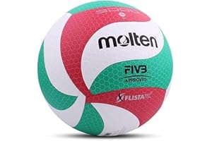 MERAZO Molten FLISTATEC Volleyball V5M5000 Standard Volleyball Size 5