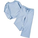 blibean Teen Girls Pant Sets Comfy Knit Clothes Outfits Fall Clothing Size 4-13 Years