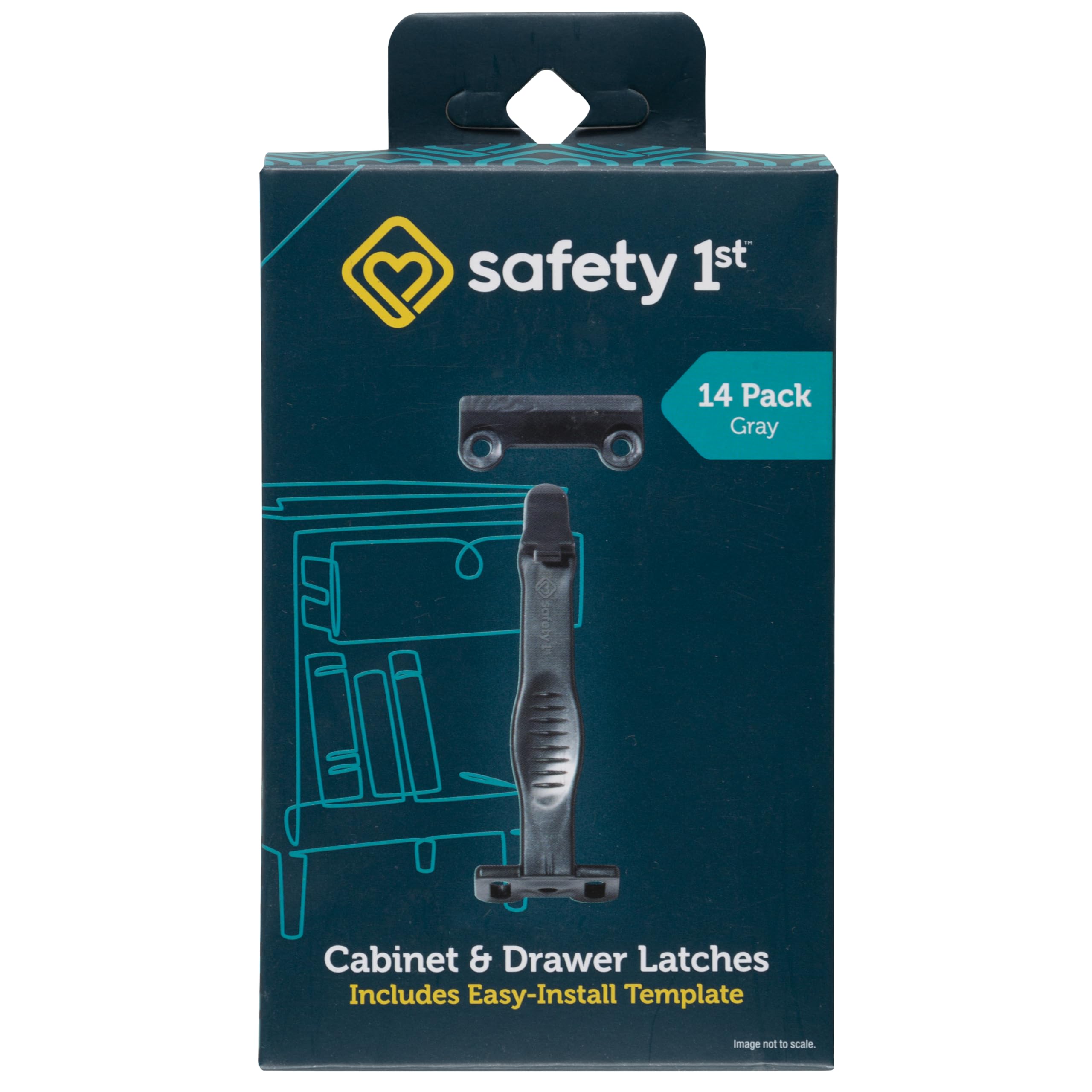 Safety 1st Cabinet & Drawer Latch 14