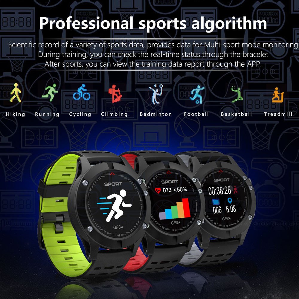 Amazon.com : Digood F5 Smartwatch IP67 Waterproof GPS Track ...