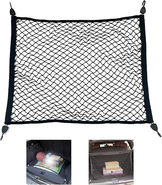 ROLLMOSS Tailgate Net, Cargo Net for Pickup Truck Bed