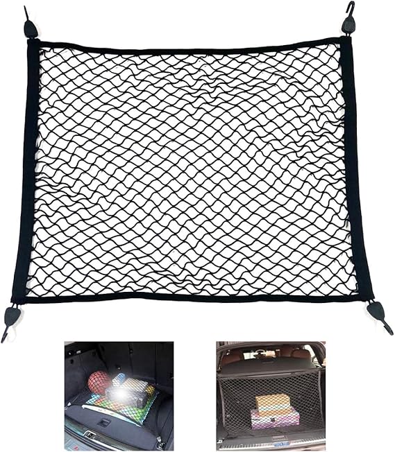 ROLLMOSS Tailgate Net, Cargo Net for Pickup Truck Bed