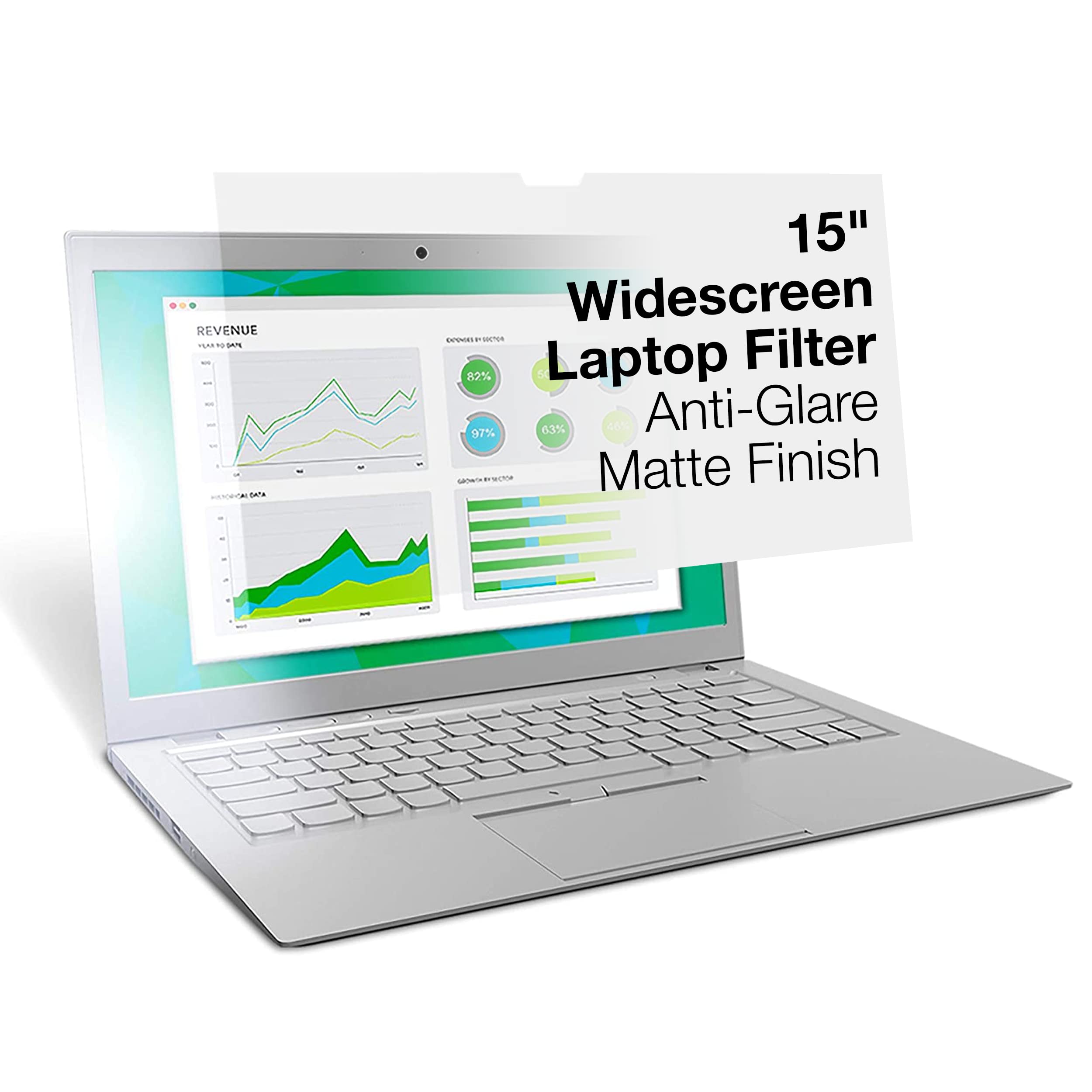 3M Anti-Glare Filter for Apple MacBook Pro 15 - (2016 model) - Notebook anti-glare filter - 15.4" wide - clear