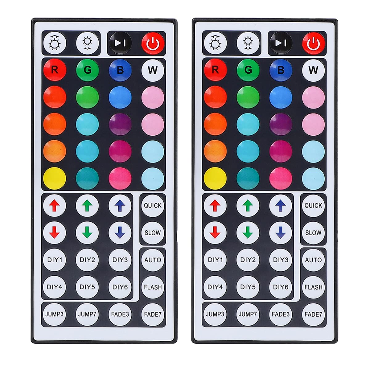 Photo 1 of 44 Keys RGB LED Light Strip Wireless Remote Controller SUPERNIGHT Led Light Remote Replacement for SMD 5050 2835 3528 Led Strip Lights