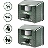 Yard Sentinel 2 Pack - Aspectek - Outdoor Ultrasonic Animal Control Pest Repeller - Includes AC Adapter, Extension Cord
