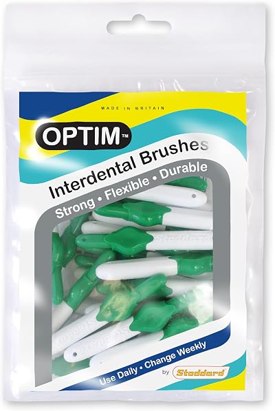 Stoddard Icon Green Standard Interdental Brushes – 25 Per Pack