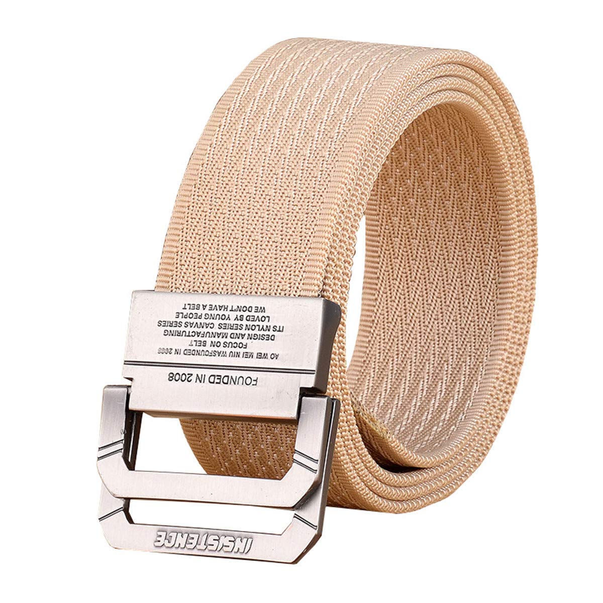 ZTXION D-ring Tactical Belts for Men, Sports Military 1.5" wide Men's Belt for Pants