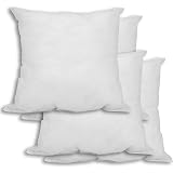 Acanva 16x16 Pillow Inserts - 4 Pack, Hypoallergenic Polyester, White, Vacuum Packed - View #4